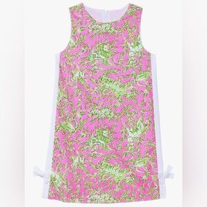 Lilly Pulitzer Girl’s Lilly Classic Shif -
Pink and Green